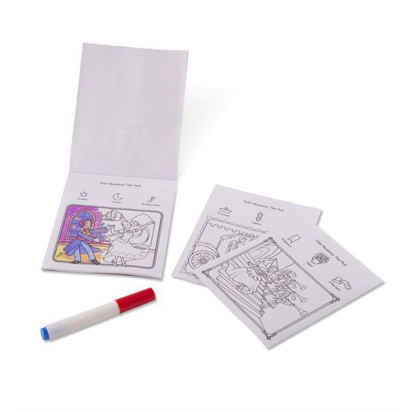 Волшебная раскраска с маркером ColorBlast "Принцессы" Melissa & Doug MD5356 фото 2