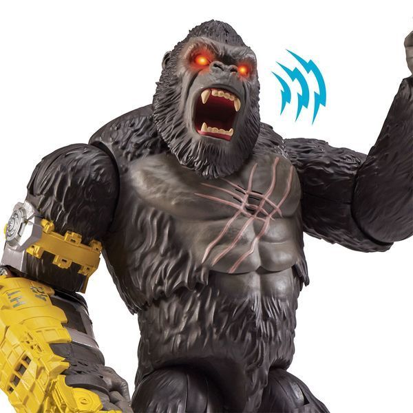 Інтерактивна ігрова фігурка GODZILLA X KONG Мегапотужний удар Конга, світло, звук 33 см 35585 фото 4