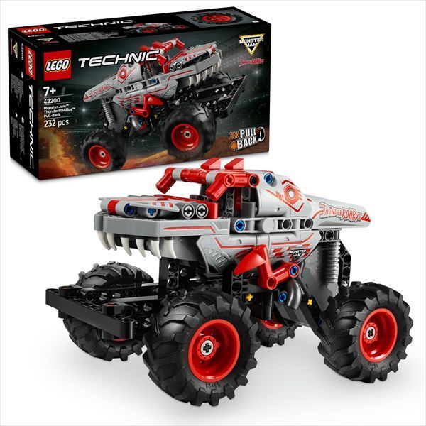 Конструктор LEGO Technic Monster Jam ThunderROARus с инерционным двигателем 232 детали с 7 лет 42200 фото 3