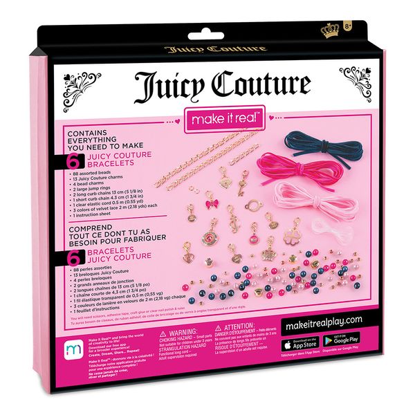 Juicy Couture: Набір для творчості «Браслети прикрашені оксамитами та перлинами» фото 3