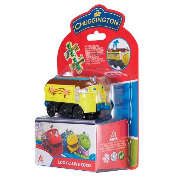 CHUGGINGTON: паровозик Фростини с механической функцией и пазлом фото 2