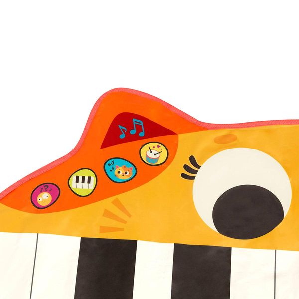 Музыкальный интерактивный коврик - пианино для топания Battat МЯУФОН фото 2
