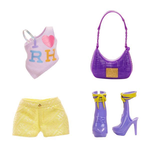 Кукла RAINBOW HIGH с артикуляцией серии "My Fashion Style" Виолетта 27 см с аксессуарами 547563 фото 6