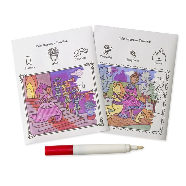 Волшебная раскраска с маркером ColorBlast "Принцессы" Melissa & Doug MD5356 фото 3