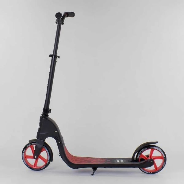 Самокат двоколісний складаний Best Scooter Matrix FC до 100 кг колеса PU 200 мм червоний 18424 фото 3