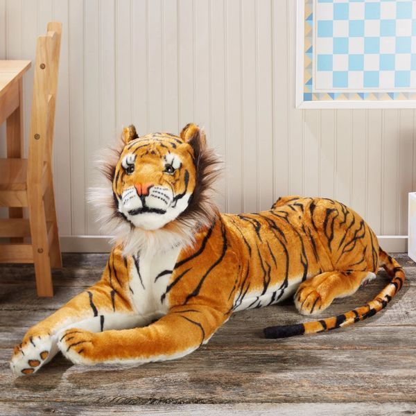 Гігантський плюшевий тигр 180 см Melissa & Doug MD12103 фото 4