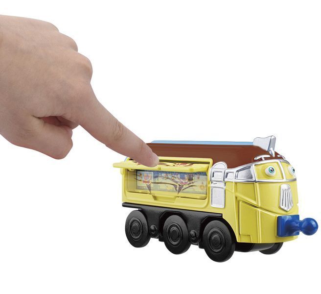 CHUGGINGTON: паровозик Фростини с механической функцией и пазлом фото 4