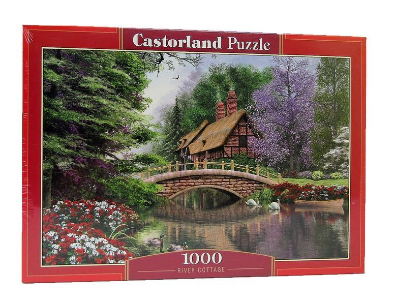 Пазлы Castorland "Коттедж у реки" 1000 элементов 68 х 47 см С-102365 фото 3