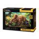 3D пазл об'ємний Cubic Fun National Geographic Dino Трицератопс 44 елементи DS1052h фото 2