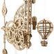 3D конструктор механічний дерев'яний Ugears Аеро Годинник 320 деталей 70154 фото 3
