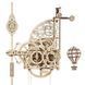 3D конструктор механічний дерев'яний Ugears Аеро Годинник 320 деталей 70154 фото 4