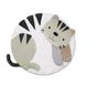 Розвиваючий ігровий килимок для немовляти BabyOno Милий кошеня 90х52 см сірий фото 5
