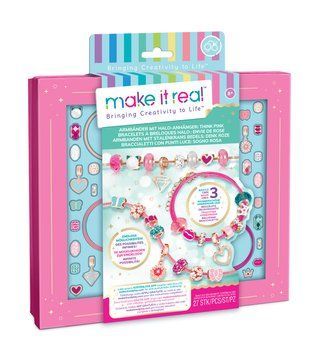Make it Real: Набор для создания браслетов &laquo;Розовое сияние&raquo; MR1722 фото 1