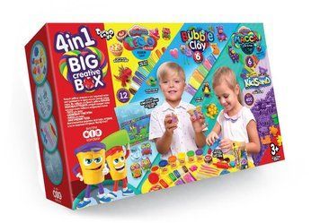 Набір для ліплення Danko Toys Big Creative Box 4 в 1 (рус) BCRB-01-01 фото 1