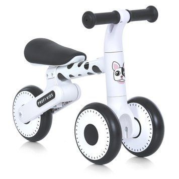 Дитячий перший біговел від 1 року триколісний Profi Kids 6" EVA білий MBB 1013 фото 1