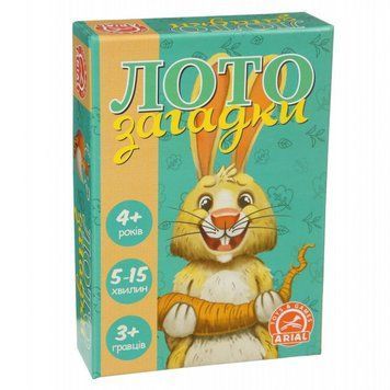 Настільна гра Arial "Лото загадки" (укр) 911555 фото 1
