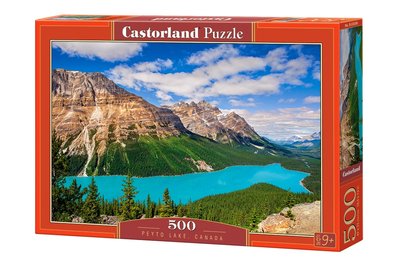 Пазли Castorland "Озеро Пейто Канада" 500 елементів 47 х 33 см B-53056 фото 1