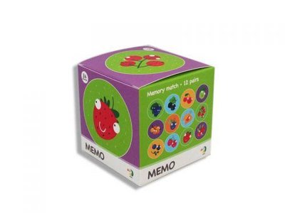 Развивающая игра DoDo "Мемо: ягодки" (укр) 300143 фото 1