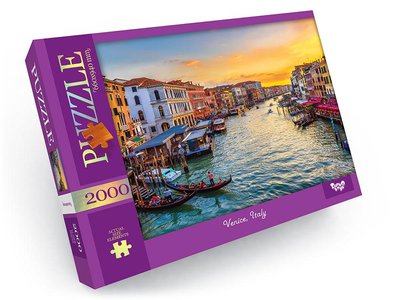 Пазли Danko Toys Венеція: Італія 2000 елементів 94 х 68 см C2000-01-04 фото 1