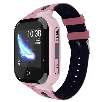 Дитячий водонепроникний GPS годинник MYOX MX-70GW (4G) рожевий з відеодзвінком фото 1