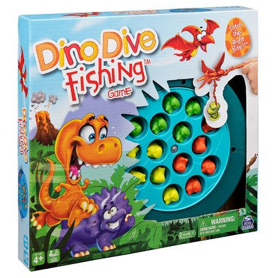 Настільна гра Spin Master "Весела рибалка: Динозаврики» фото 1