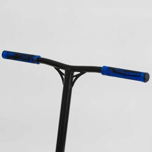 Трюковый самокат Best Scooter Freestyle PRO HIC-система, пеги, колёса 120 мм синий фото 6