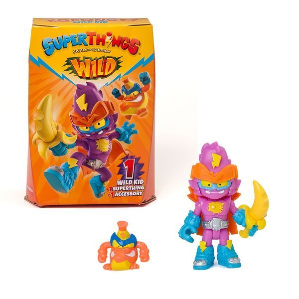 Игровой набор SUPERTHINGS Wild Kids Казум-Кид с фигуркой и аксессуаром PSTWD066IN00 фото 4