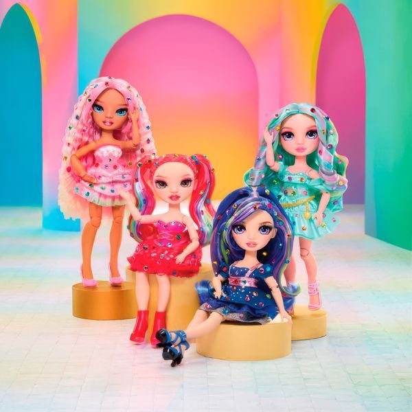 Лялька Rainbow High Be Dazzling Аделін 28 см з набором для декору 597797 фото 8
