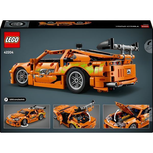Конструктор LEGO Technic Fast and Furious Toyota Supra MK4 810 деталей з 9 років 42204 фото 4