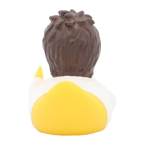 Стильна тематична гумова качечка FunnyDucks "Каратистка" L2099 фото 5