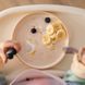 Набор детской посуды 3 предмета BabyOno Фермер с присосками бежевый фото 2