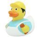 Стильная тематическая резиновая уточка FunnyDucks "Строитель" L1941 фото 1