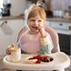 Набор детской посуды 3 предмета BabyOno Фермер с присосками бежевый фото 4