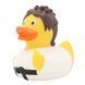Стильна тематична гумова качечка FunnyDucks "Каратистка" L2099 фото 1