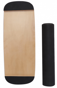 Деревянный балансборд SwaeyBoard форма Standart Classic с ограничителями до 120 кг фото 2