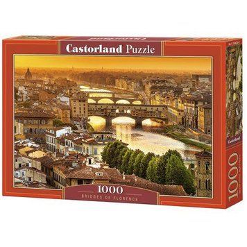 Пазли Castorland "Мости Флоренції" 1000 елементів 68 х 47 см C-104826 фото 1