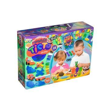 Набір для ліплення Danko Toys Master-Do тісто та аксесуари 18 кольорів по 20 г TMD-03-05 фото 1