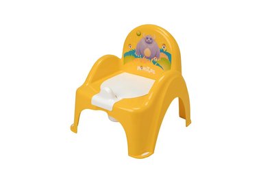 Детский горшок-стульчик TEGA BABY "Монстрики" желтый фото 1