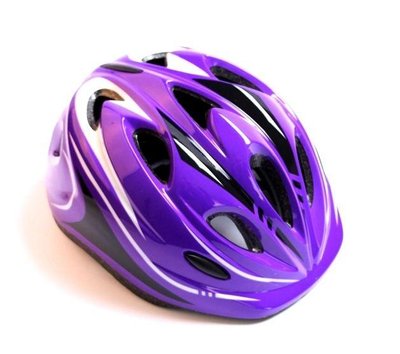 Захисний шолом для катання з регулюванням розміру Фіолетовий фото 1