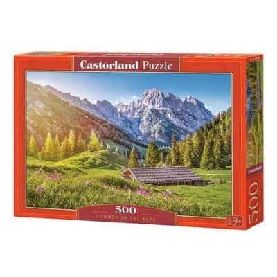 Пазли Castorland "Літо в Альпах" 500 елементів 47 х 33 см B-53360 фото 1