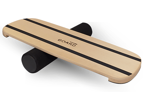 Деревянный балансборд SwaeyBoard форма Standart Classic с ограничителями до 120 кг фото 1