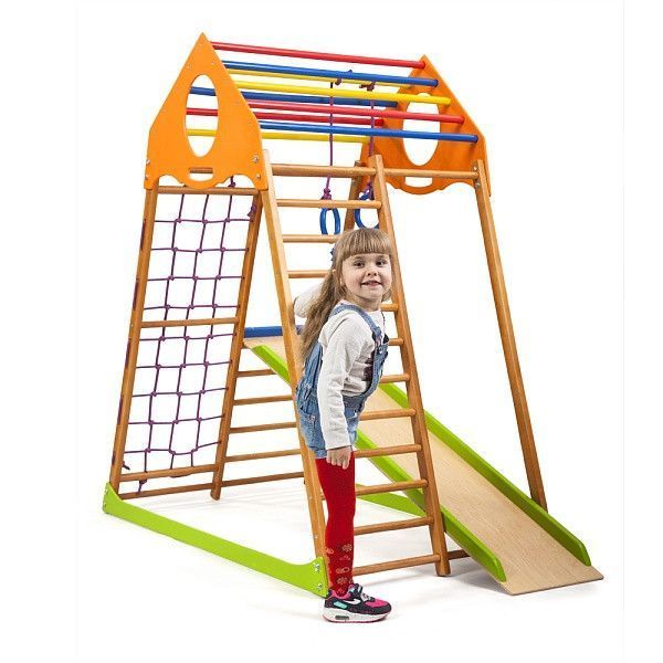 Игровой домашний комплекс для детей SportBaby KindWood фото 5