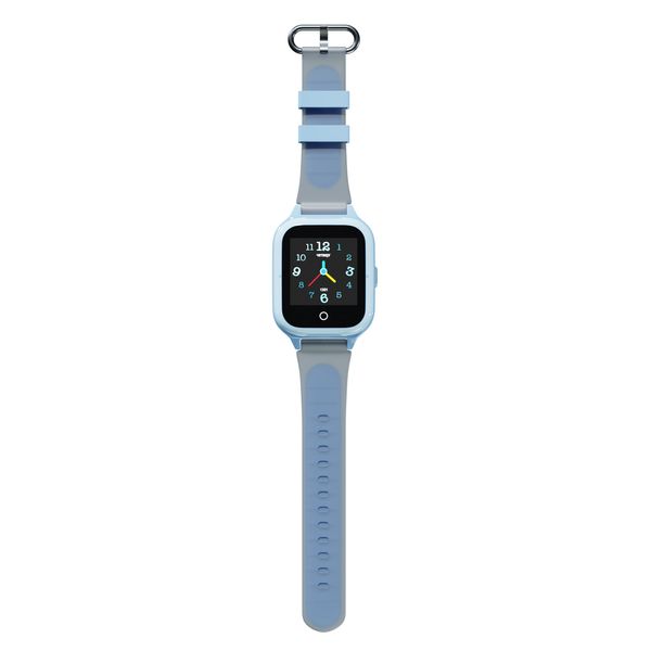 Детские водонепроницаемые GPS часы MYOX MX-55BW (4G) голубые с видеозвонком фото 7