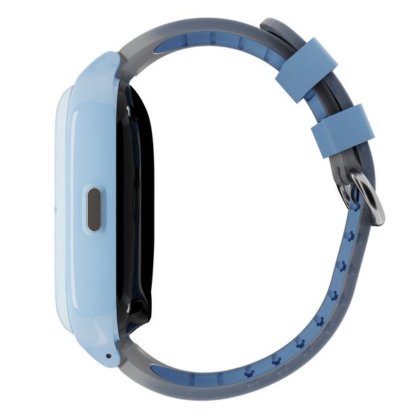 Детские водонепроницаемые GPS часы MYOX MX-55BW (4G) голубые с видеозвонком фото 4