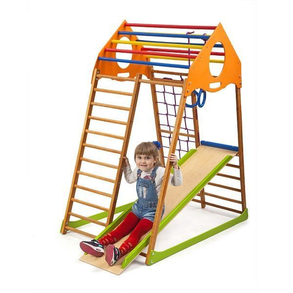 Игровой домашний комплекс для детей SportBaby KindWood фото 6