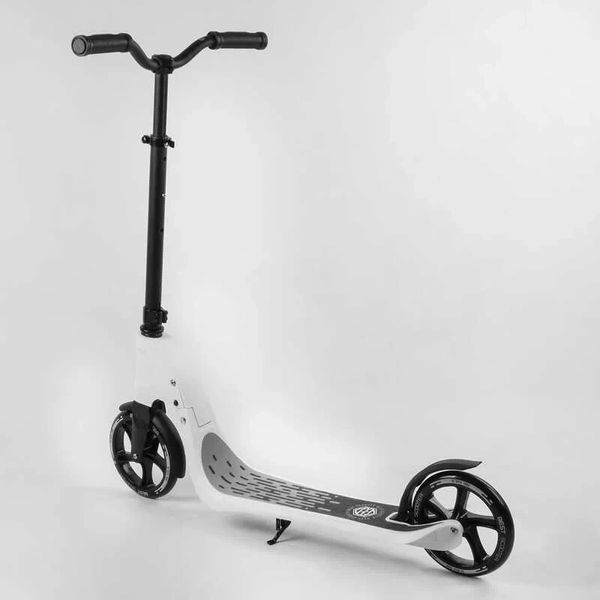 Самокат двоколісний складаний Best Scooter Matrix до 100 кг колеса PU 200 мм білий 52753 фото 7