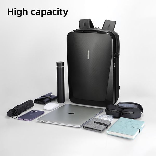Міський слім рюкзак для ноутбука до 17.3" Mark Ryden Mercury Navy Blue 14 літрів MR7612 фото 4