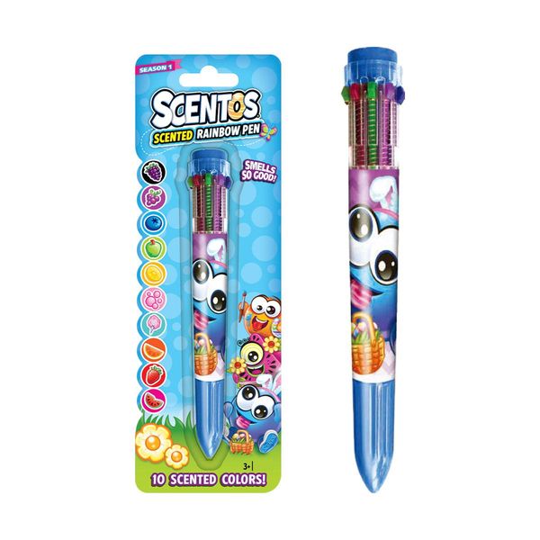 Багатобарвна ароматна кулькова ручка Scentos - Пасхальні фарби (10 кольорів) фото 5