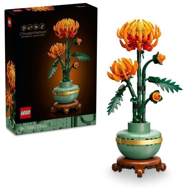 Конструктор LEGO Botanicals Хризантема 278 деталей з 18 років 10368 фото 3