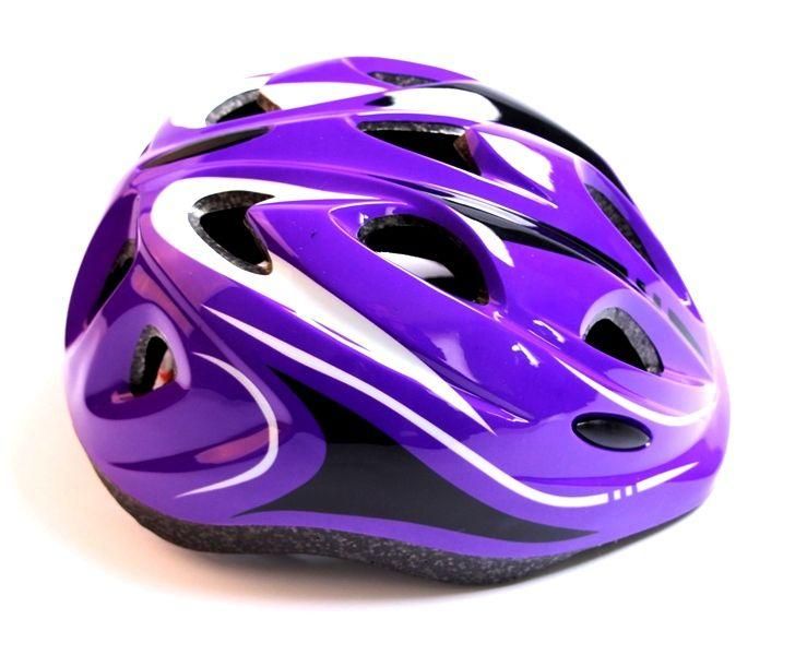 Захисний шолом для катання з регулюванням розміру Фіолетовий фото 2